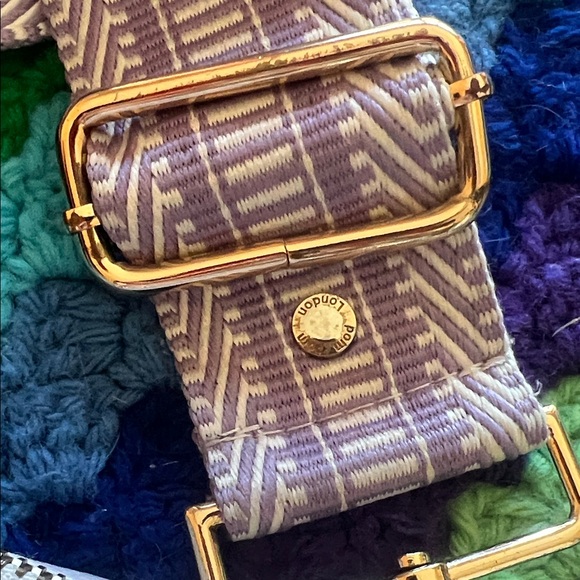 Pom Pom Original Bag and Charm Keychain with Gold Leaf Accent - Pom puff - Picture 4 of 12